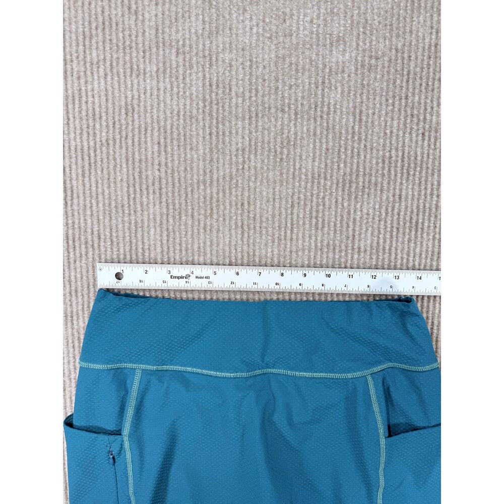 Athleta Coastal Teal Dobby Action Skort 14.5" Built-In Shorts Size XS 405604 - Picture 8 of 9